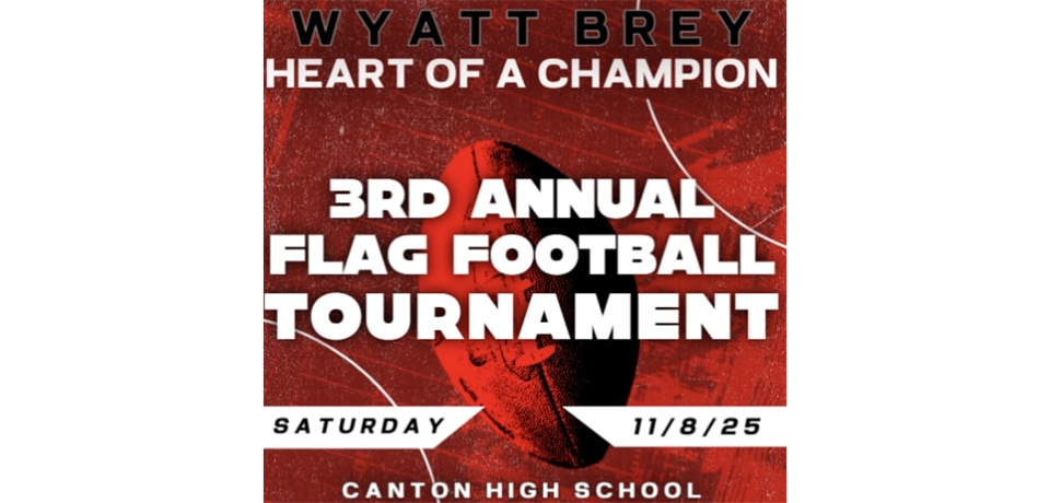 Register Now: Wyatt Brey HoC Flag Football Tournament